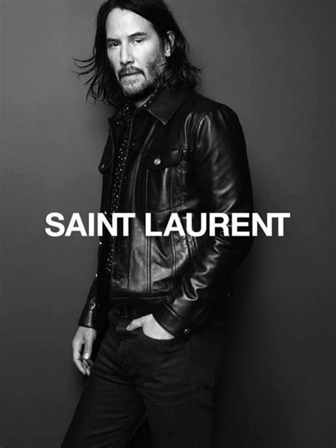 Keanu Reeves is the New Face of Saint Laurent 